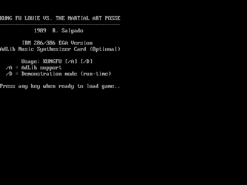 Kung Fu Louie vs the Martial Art Posse