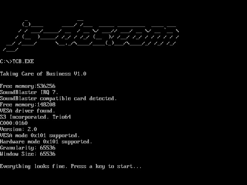 Taking Care of Business